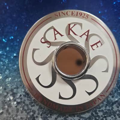 Sakae Beech 5.5"x 14" Snare Blue Sparkle Fade image 2
