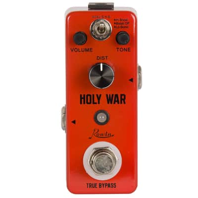 Rowin LEF-305 Holy War Classic 80’s Hiwatt type British DISTORTION Guitar Effect Pedal True Bypass image 3