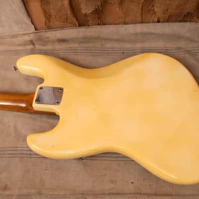 Fender Jazz Bass 1960 White - Refin Stack Knob image 11