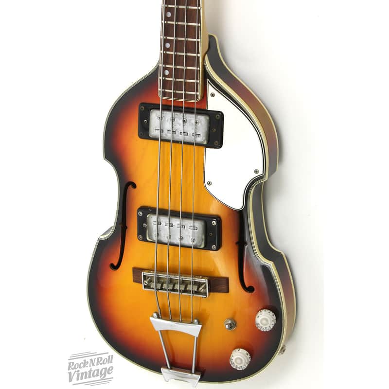 1960's Aria Diamond Violin Bass Sunburst | Reverb
