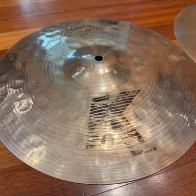 Zildjian 14" K Custom Session Hi-Hat Cymbals (Pair) 2004 - Present - Brilliant image 2