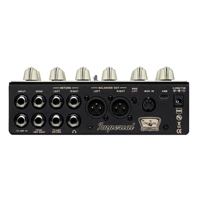 Tone King Imperial Preamp Tri-Tube Preamp Pedal w/3x 12AX7 Tubes - Open Box image 7