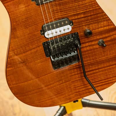 Dean MD24 Select Flame Floyd 2020 - Tiger Eye image 2