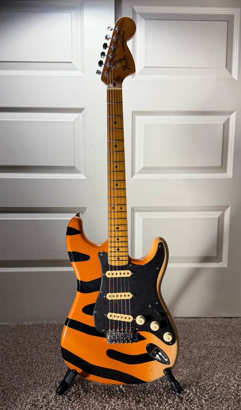 Fender 1979 Stratocaster with Maple Fretboard - Refinished Tiger image 1