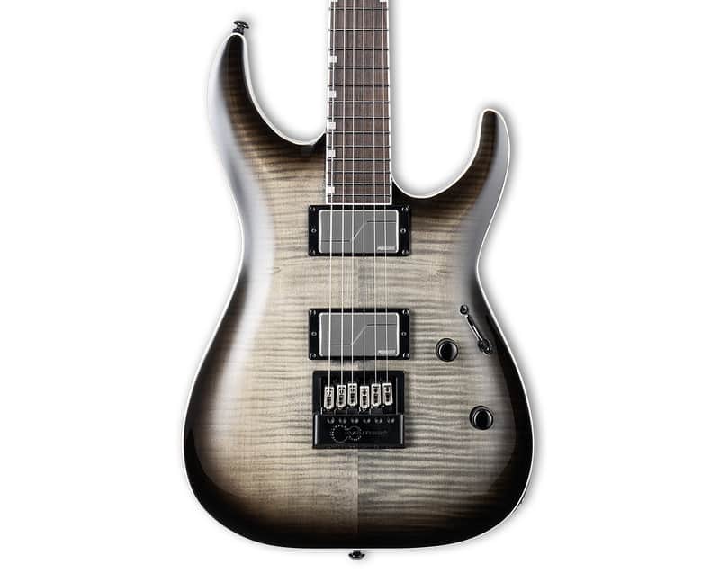 ESP LTD MH-1000 Evertune FM Electric Guitar - Charcoal Burst - B-Stock image 1