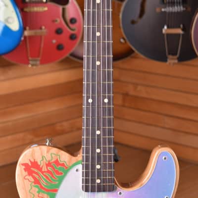 Fender Jimmy Page Telecaster Artist Series Dragon Natural image 13