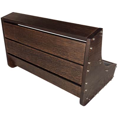 9U / 104hp Eurorack case MARIA • Dark oak • Rails + M3 nuts / Unpowered image 9