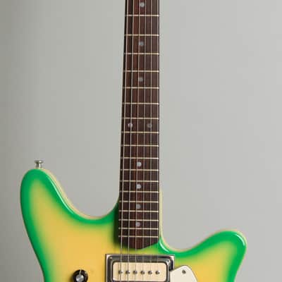 Micro-Frets Golden Melody Semi-Hollow Body Electric Guitar (1969), ser. #1422, original black tolex hard shell case. image 8