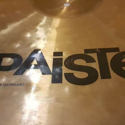90's PAISTE 20" FULL RIDE CYMBAL ALPHA made in  GERMANY image 5