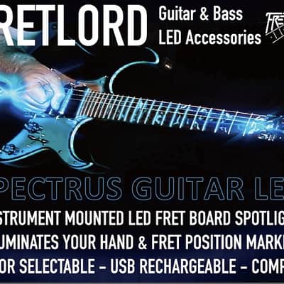 FRETLORD SPECTRUS GUITAR LED FRET BOARD SPOT LIGHT image 1