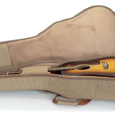 Levy's - LVYDREADGB200 - Deluxe Lightweight Gig Bag for Dread Guitars - Tan image 5