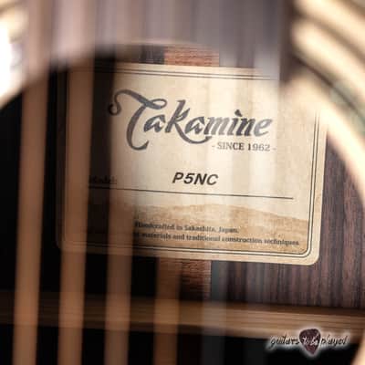 Takamine P5NC NEX Cutaway Guitar w/ Case – Natural image 12