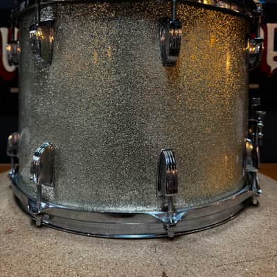 Ludwig 14x10" Snare Drum 1966 - Silver Sparkle Bild 9