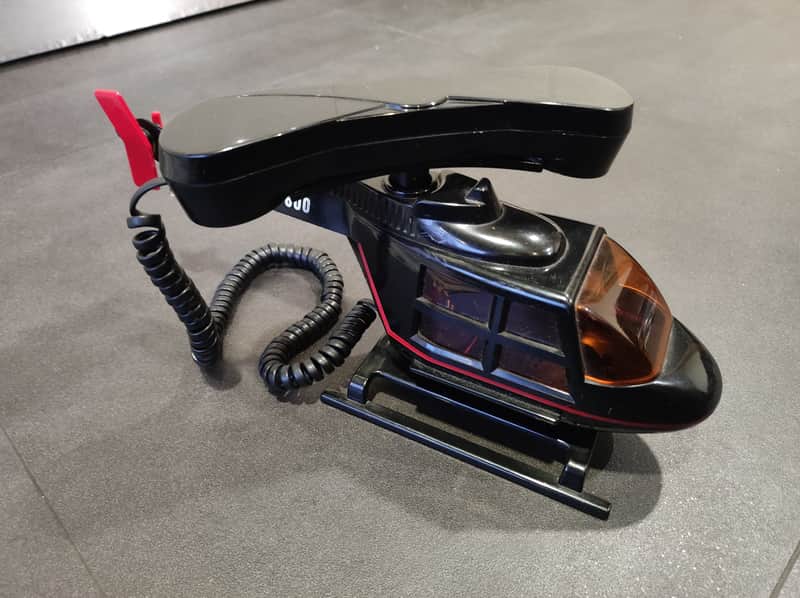 LO-FI Vintage Phone Helicopter Microphone - Black image 1