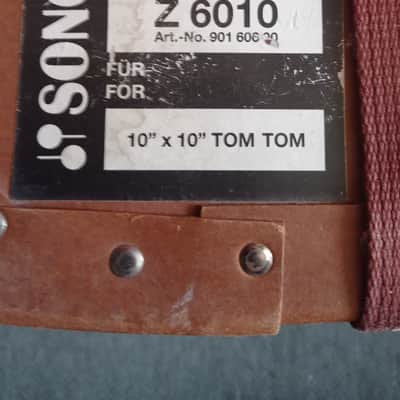 Vintage Sonor Z 6010 Original Vulkanfiber Drum Case for 10"x10" Tom - Made in Germany image 7
