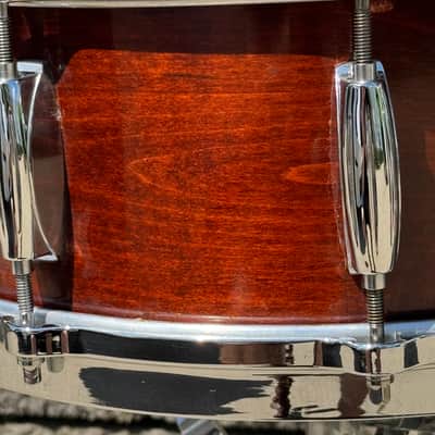 Gretsch USA Custom 14x5 Maple Snare Drum – Stop Sign Badge – Die-Cast Hoops – Vintage 70s/80s image 11