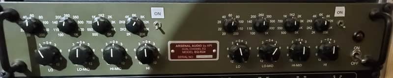 Arsenal Audio R24 Dual-Channel 4-Band Equalizer 2000s - Green image 1