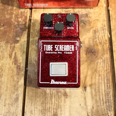 Ibanez TS808 Tube Screamer 40th Anniversary 2019 - Ruby Red Sparkle image 3