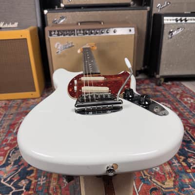 Fender Mustang Traditional 60's Olympic White Rosewood image 16