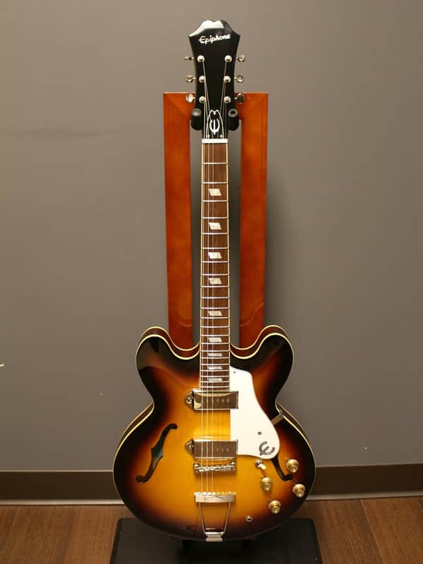 Epiphone Casino Hollowbody Electric Guitar Vintage Sunburst image 1