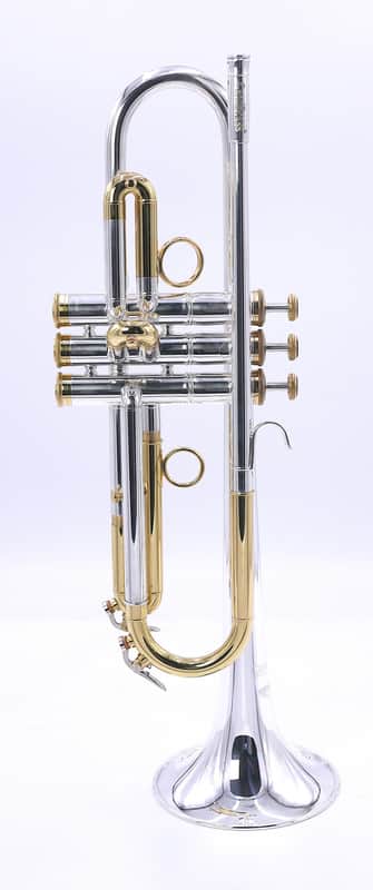 Carolbrass CTR-5000L-GST-Bb-SRL Mariachi Model Trumpet in Silver Plate image 1