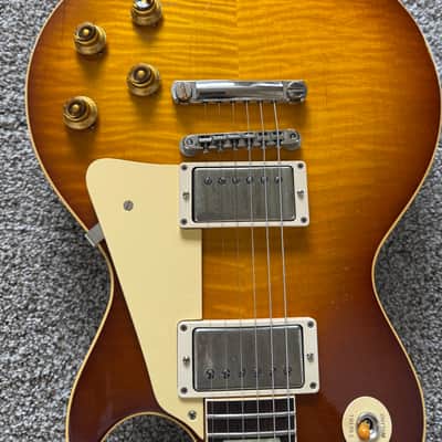 2024 Gibson Custom Shop Murphy Lab '59 Les Paul  Standard Reissue Light Aged Slow Ice Tea Burst with Hand Wound MJ Seymour Duncan Pearly Gates Pickups image 14