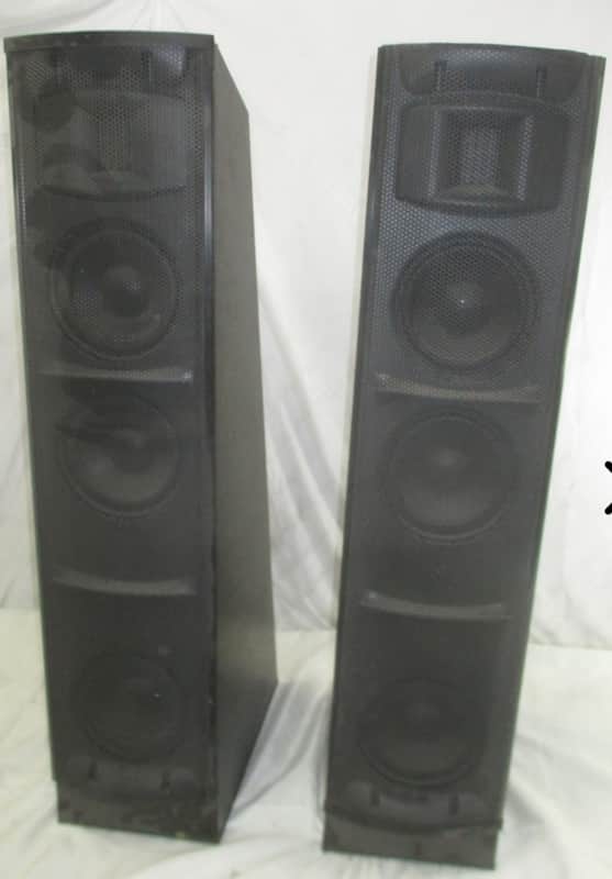 Martin Logan  PREFACE/ Hybrid Advanced Thin Film Loudspeaker  2012 Black Wood Grain image 1