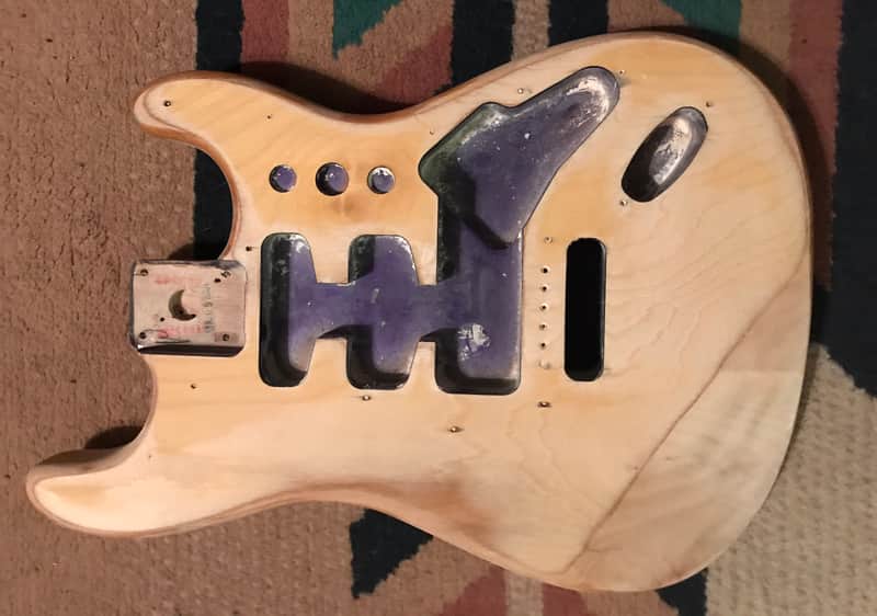 Unfinished Genuine Fender Stratocaster Body MIM 2001 SSS image 1