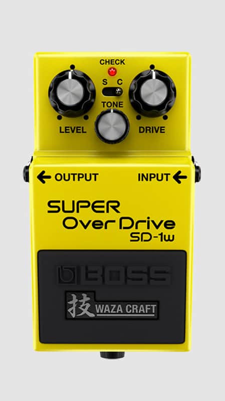 Boss SD-1W Super Overdrive Pedal image 1