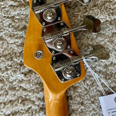 Fender  Jaco Pastorius Jazz Bass, Fretless, Pau Ferro board, 3-Color Sunburst image 8