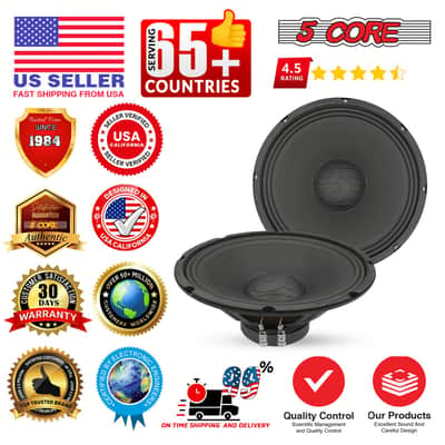 5 Core 12 Inch Guitar Speaker 200W 4 Ohm Amp Cabinet Replacement Amplifier Woofer image 12