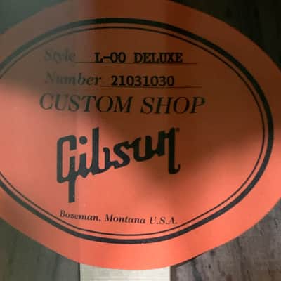 Gibson Custom Shop L-00 Deluxe - Rosewood Burst image 15