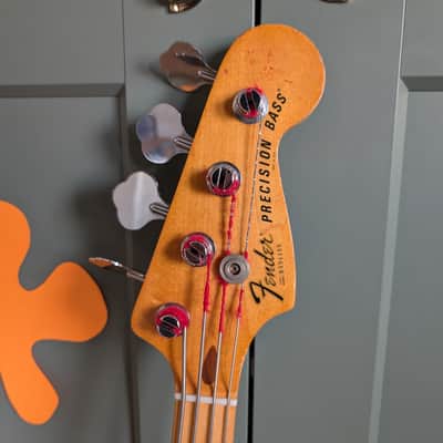 Fender Precision Bass with Maple Fretboard 1970 - 1983 - Natural image 3