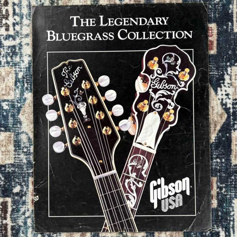 Gibson The Legendary Bluegrass Collection Banjo / Mandolin Catalogue! E10-2 image 1