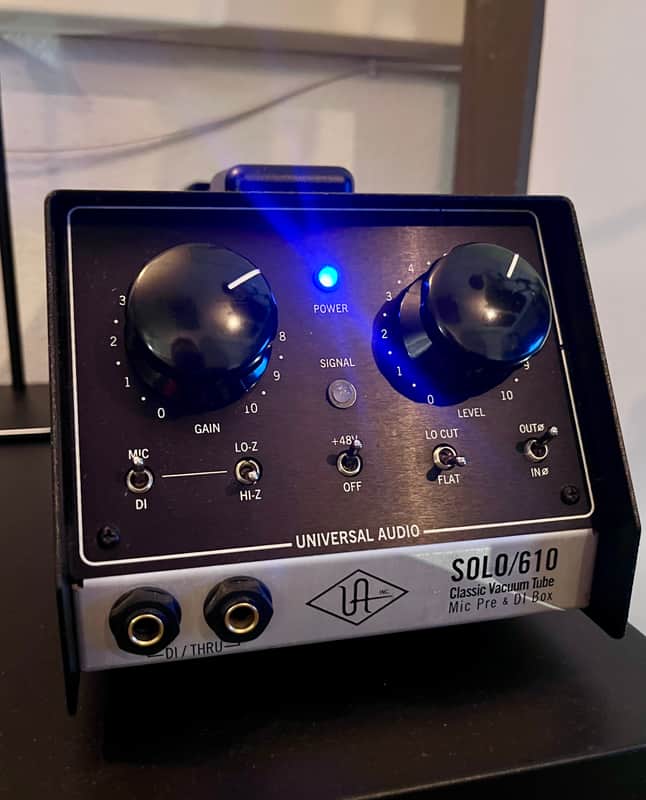 Universal Audio Solo/610 Desktop Tube Mic Preamp 2006 - Present - Black image 1