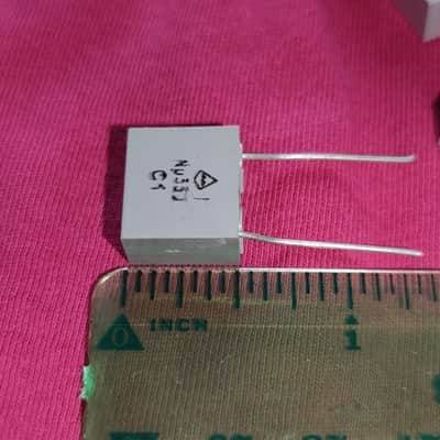 200x  0.33uF 330 nF 100v capacitors lot of 200pcs  New k73-24 vintage ussr image 1
