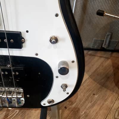 Fender Precision Bass with Maple Fretboard 1970 - 1983 - Black image 3