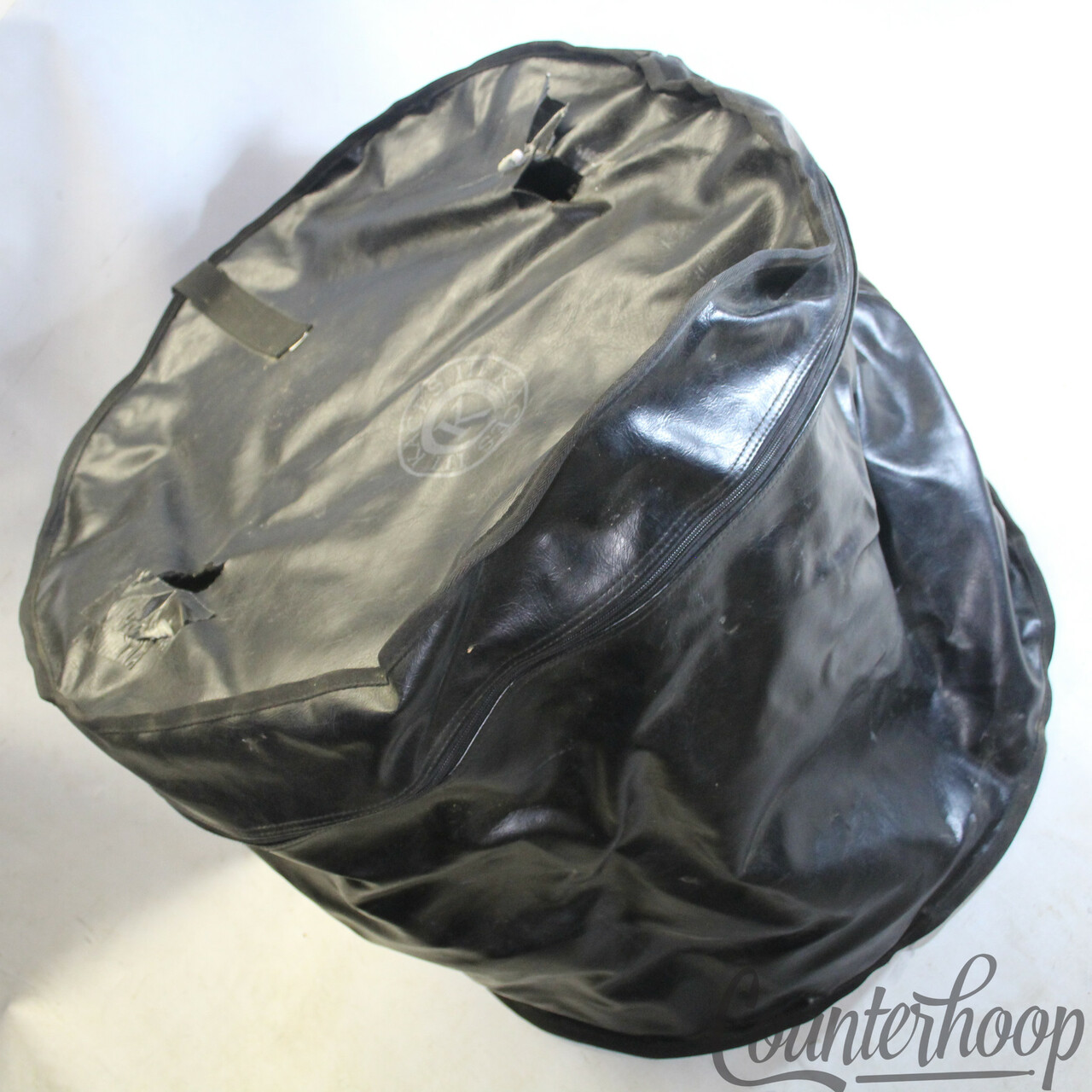 Kaces III 18"x 22"Soft Shell Leather-like Bass Drum Case Bag Touring Gig — main photograph