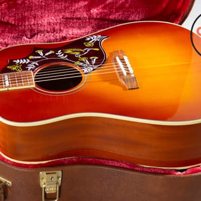 2024 Gibson Hummingbird Original Heritage Cherry Sunburst Acoustic OHSC image 3