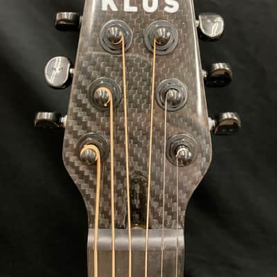 KLOS Full Carbon Travel Acoustic/Electric w/ Accessory Bundle image 8