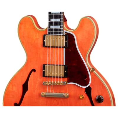 1959 ES-355 Reissue Light Aged Watermelon Red Gibson image 3
