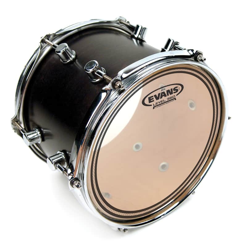 Evans 10" EC2 Clear Clear image 1