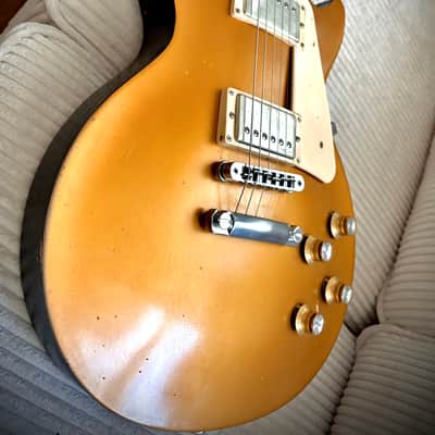 Gibson Les Paul Studio '50s Tribute Gold Top Dark Back - RELIC image 17