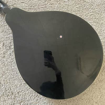 Black 8 String Mandolin Project, Spruce Top, Mahogany Body, Rosewood Fingerboard image 3