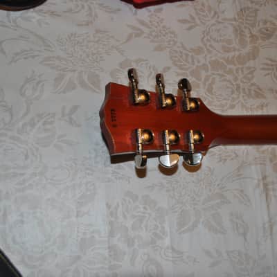 Custom Jam City Guitar by Jim Weyandt Double Cutaway - Flametop image 9