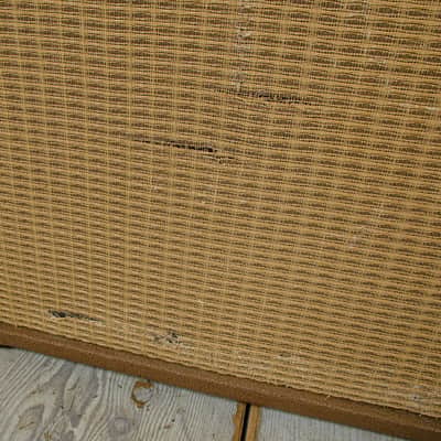 Fender - 1961 Concert 4x10 Guitar Amplifier Combo Brown w/ Replaced Speakers -VINTAGE image 10