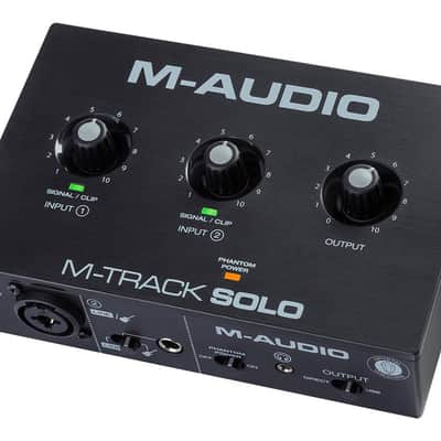 M-Audio M-Track Solo 48-KHz, 2-channel USB Audio Interface image 2