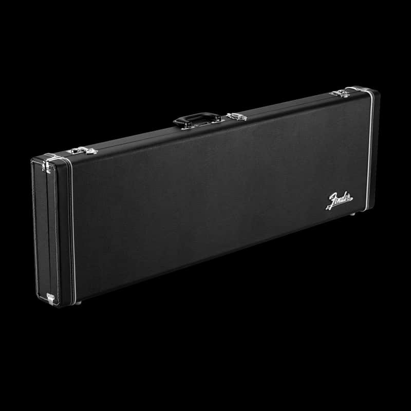 Fender Classic Series Wood Case - Mustang/Duo Sonic Black - 996126306 image 1