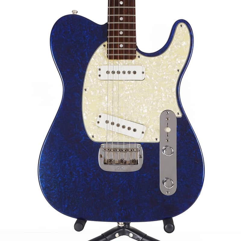 1995 G&L ASAT Bowling Ball Blue Marble Swirl RARE! with Original Hardshell Case image 1