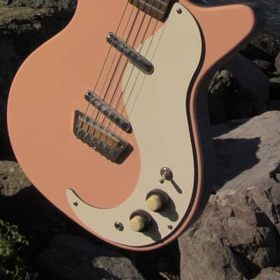 Danelectro DC59 90's Salmon Pink image 3